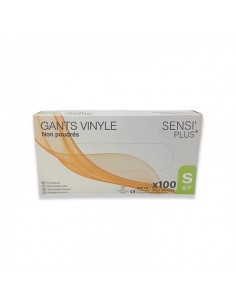 Gants vinyle taille S x100 Sensi'Plus