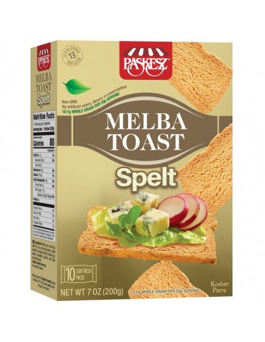 Melba Toast épeautre Paskez