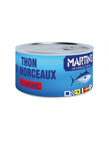 Thon morceaux au naturel 400gr Martin's