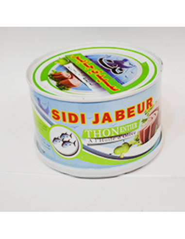 Thon à l'huile d'olive 400gr Sidi Jabeur