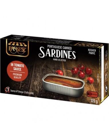 Sardines sauce tomate Paskesz