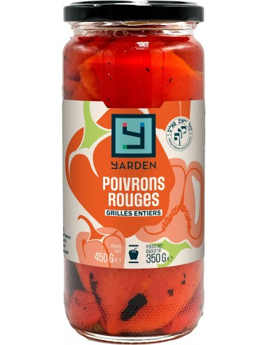 Poivrons rouges grillés Yarden