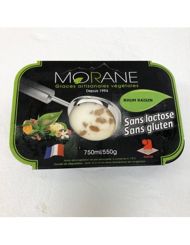 Glace rhum-raisin Morane