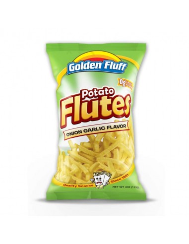 Potato Flutes ail & oignon Golden Fluff