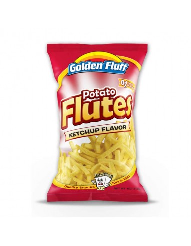 Potato Flutes ketchup Golden Fluff