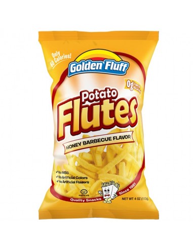 Potato Flutes miel barbecue Golden Fluff