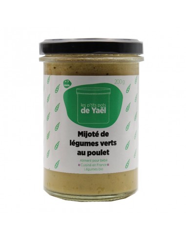 Pot bébé mijoté de légumes poulet Yaël