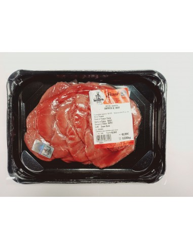 Carpaccio de boeuf Crémisi