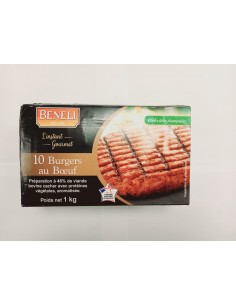 Burger au boeuf x10 Beneli