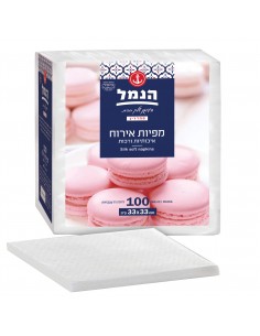 Serviettes blanches x100 Hanamal