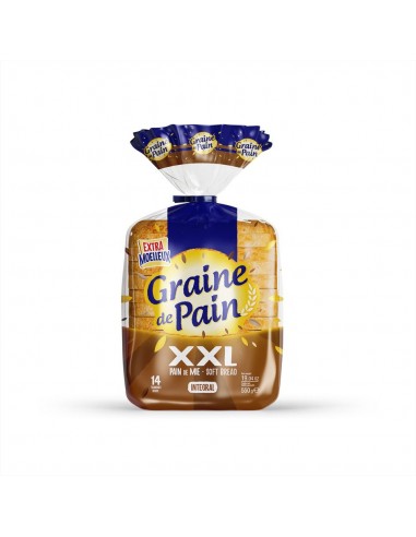 Pain de mie complet XXL Graine de Pain