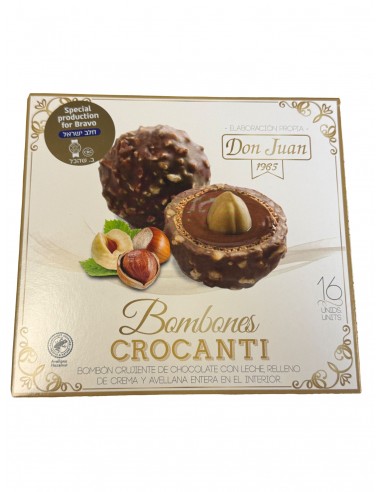 Bouchée croquante au cœur de noisette x16