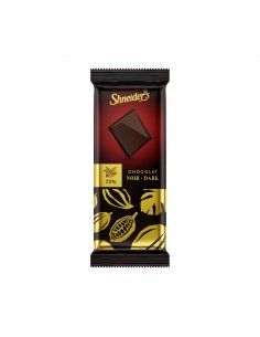 Tablette choco parvé 72% Shneider's