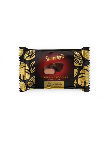 Coeurs de choco noir parvé Shneider's