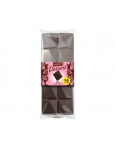 Tablette choco dessert 63% parvé x4 Shneider's