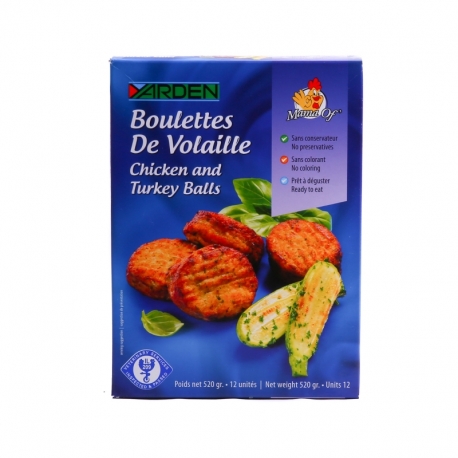 Boulettes de volaille Yarden